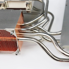 Custom Anodized Heatpipe Welding Zipper Stacked Fin heat sink for Communication Equipment Radiator