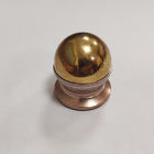 Brass Ball Cnc Precise Part , OEM ODM Copper Cnc Components