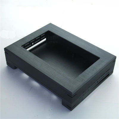 T3-T8 Aluminum Black Metal Stamping Parts Housing box OEM