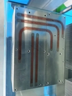 Aluminum Skiving Fin Cooled Plate With Copper Pipes Cu-Tube-Buried Heatsink