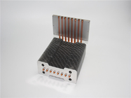 130W Copper Pipe heat Sink Thermal Fat Heat pipe Block Plate Aluminum Fin Cooler For LED