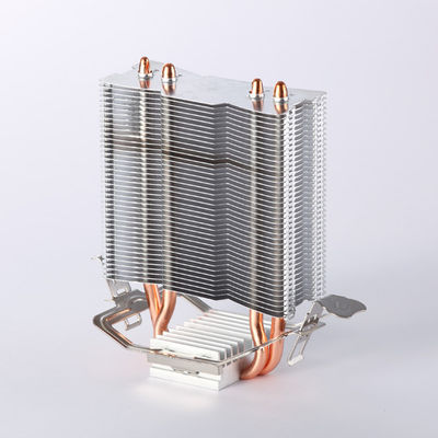 Aluminum Folded Fin Heatsink with 4 Pipes